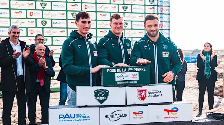 C'est parti pour le futur HonhaCamp TotalEnergies de la Section Paloise